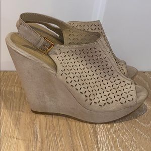 Beige Chinese Laundry Wedge